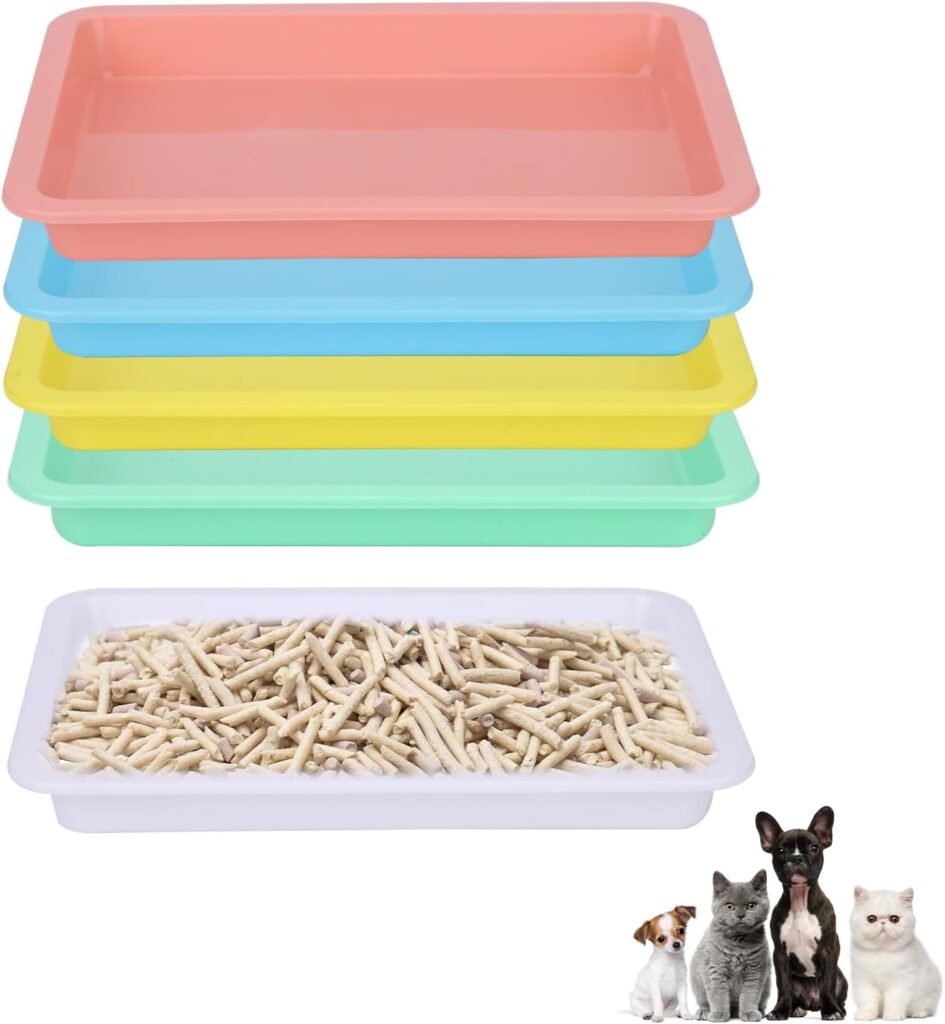 5 cajas de arena para gatos pequeños